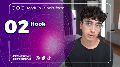 Curso de Retención y Atención (IG Reels, TikTok, YouTube Shorts)